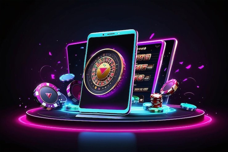 Pengguna menyiapkan akses sumoqq di ponsel